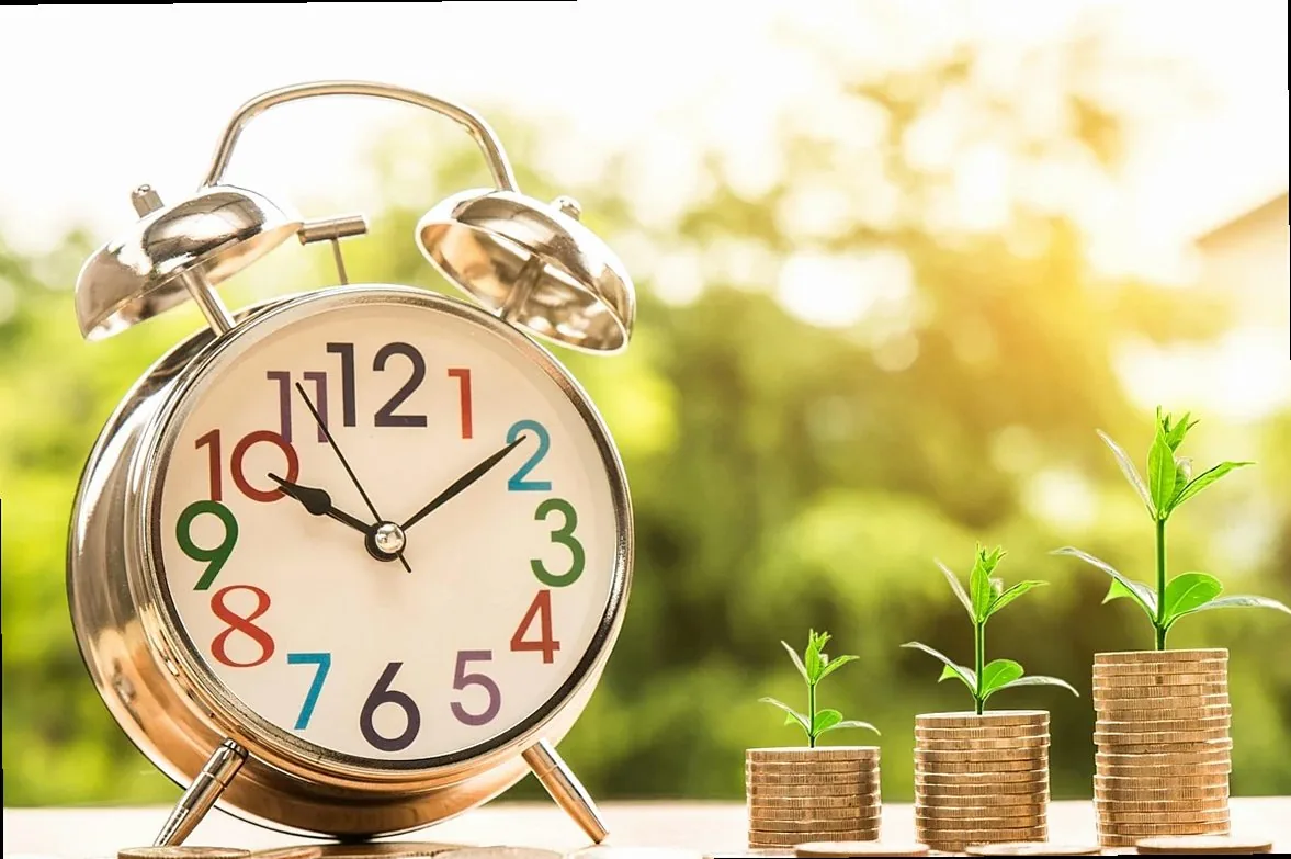 clock, money, growth, grow, time, time management, financial management, concept, idea, finance, business, success, fina